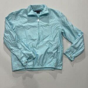 Ralph Lauren Golf Women’s Full Zip Windbreaker Jacket Aqua Blue Size SP